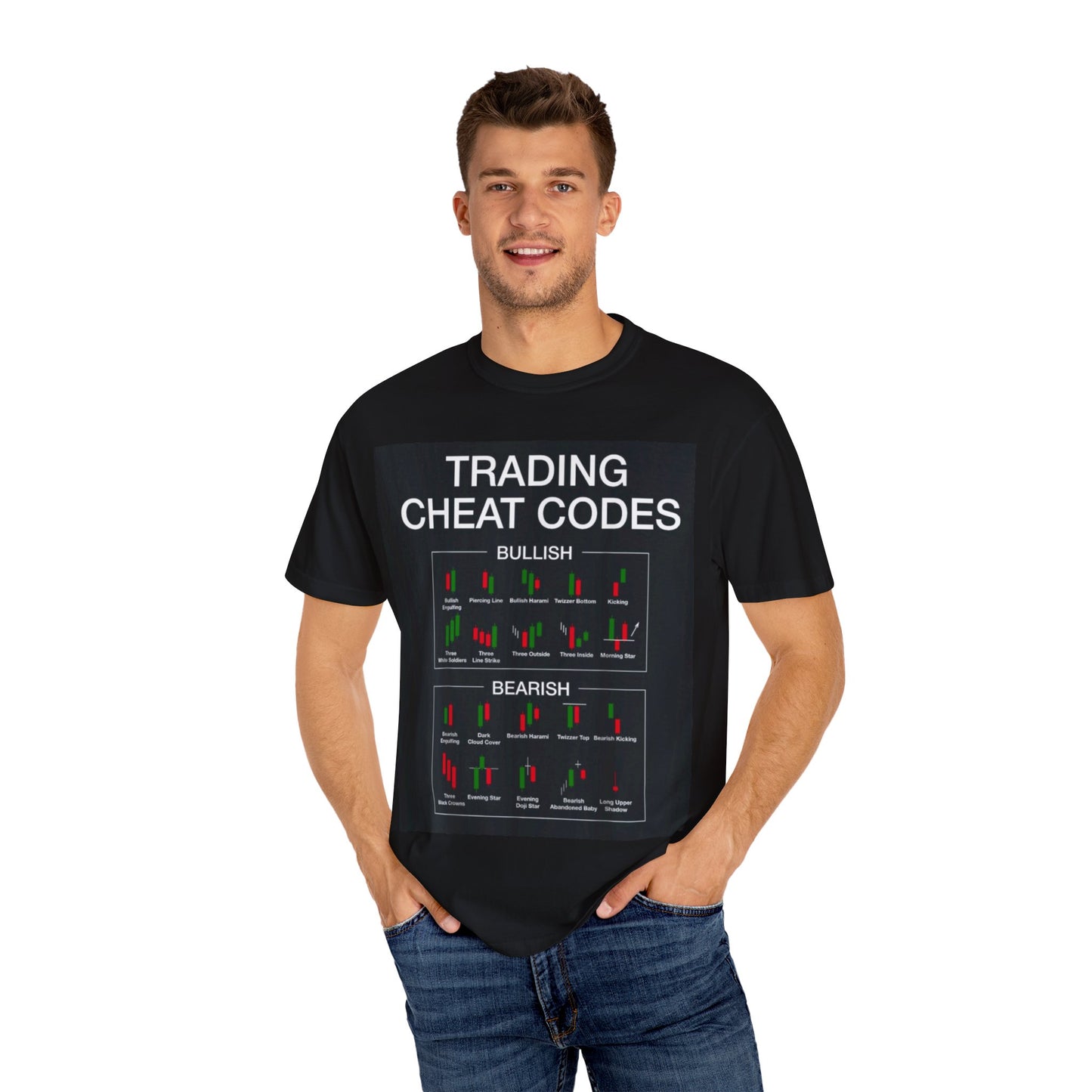 Trading Cheat Codes T-Shirt - Unlock the Market's Secrets in Style