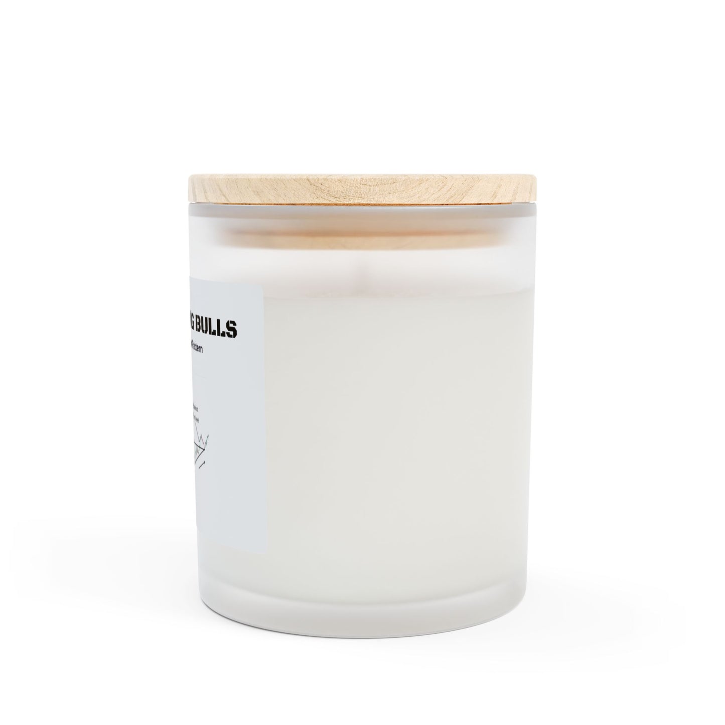 Inspirational Trading Candle "Rounded Bottom" - 11oz Frosted Glass