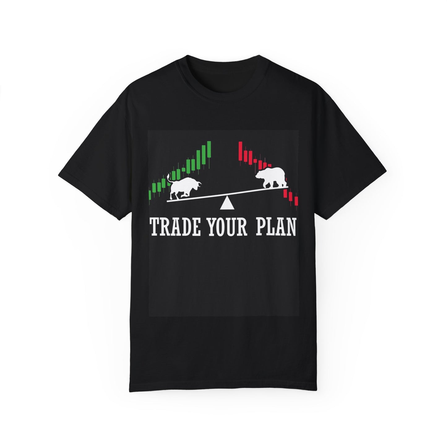 Trade Your Plan – Premium Trader's Tee