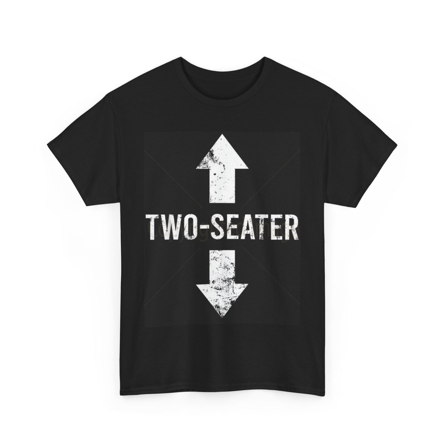 Two-Seater Tee 'She knows what it means'