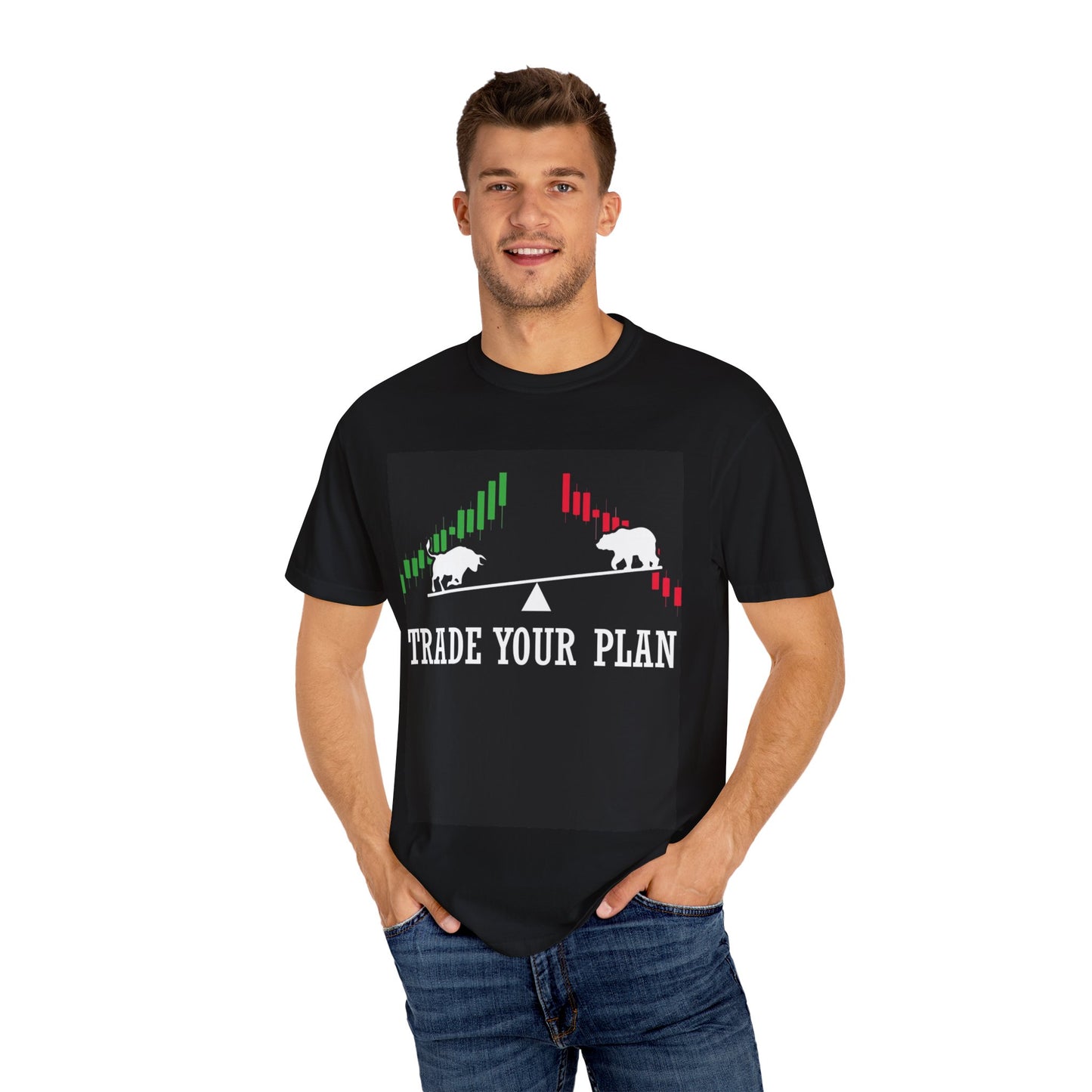 Trade Your Plan – Premium Trader's Tee